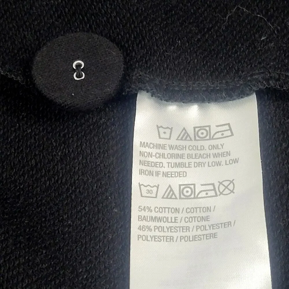 Susan Graver QVC Knit Blazer‎ Black Size 1XP